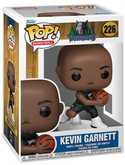 FUNKO NBA Legends - Figurine POP! Legends Kevin Garnett (Wolves) 9 cm