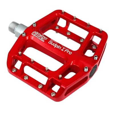 GENERIQUE Nc-17 sudpin i pro p&eacute;dale pour bmx downhill mountainbike rouge