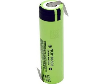 PANASONIC NCR18650B zlf Pile rechargeable sp&eacute;ciale 18650 Li-Ion 3.7 v 3400 mAh - 