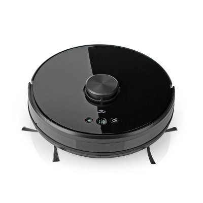 NEDIS  Aspirateur Robot Navigation par laser Wi-Fi Capacit&eacute; R&eacute;servoir 0.6L