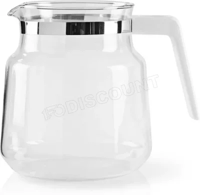 NEDIS  Bla Nco Pichet en verre 1,2 l
