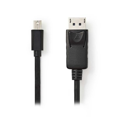 NEDIS  C&acirc;ble DisplayPort m&acirc;le vers Mini DisplayPort m&acirc;le 4K Noir (3 m)