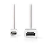NEDIS  C&acirc;ble Mini DisplayPort - HDMI Mini DisplayPort Mach