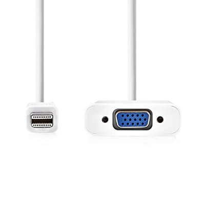 NEDIS  C&acirc;ble mini DisplayPort m&acirc;le vers VGA femelle (20 cm)
