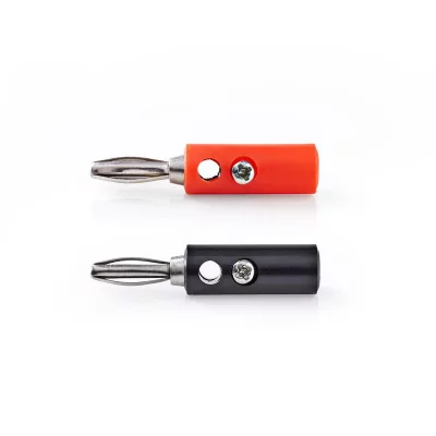 NEDIS  CAGB26900VA connecteur de fils Rouge, Noir - Neuf
