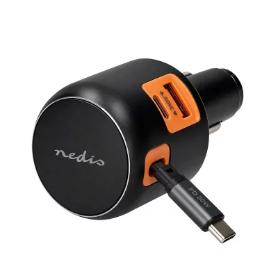 NEDIS  Chargeur De Voiture Usb-a &usb-c 60w