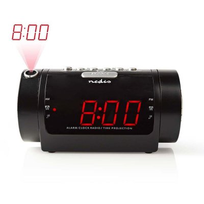 NEDIS  CLAR005BK - Radio-r&eacute;veil - noir 