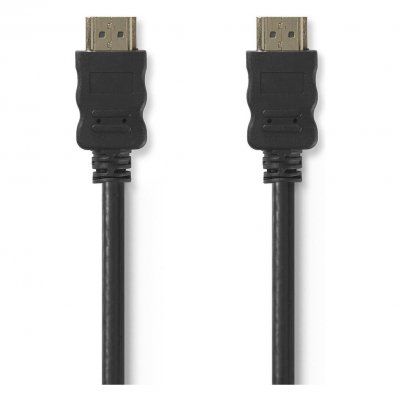 NEDIS  CVGP34000BK20 c&acirc;ble HDMI 2 m HDMI Type A (Standard) Noir - Neuf