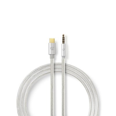 NEDIS   c&acirc;ble usb-c vers mini-jack 3,5 mm (1 m) CCTB65940AL10