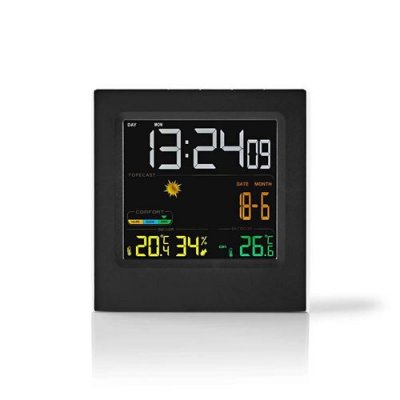 NEDIS  Station m&eacute;t&eacute;orologique Sens ou sans fil Montre de