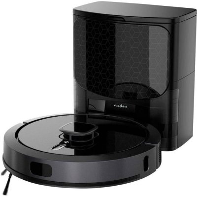 NEDIS  WIFIVCL002CBK robot aspirateur 0,6 L Noir - Neuf