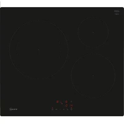 NEFF  Table de cuisson induction 60cm 3 feux 7400w noir - T56NBJ1L0