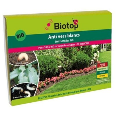BIOTOP N&eacute;matodes Hb contre vers blanc  (50 millions)