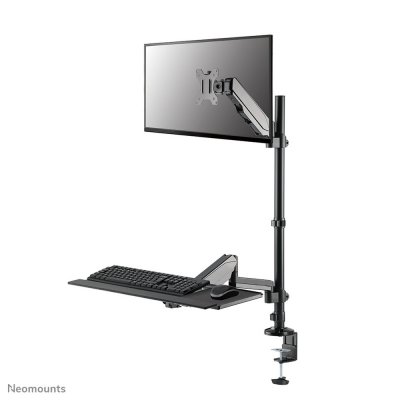 Neomounts desk mounted sit-stand workstation DS90-325BL1 