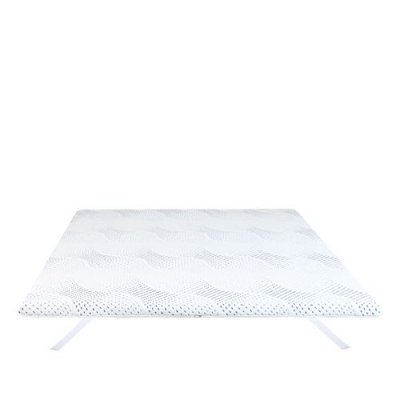 OLYMPE LITERIE NEOREV - Surmatelas VISCOTOUCH 90x190 cm - M&eacute;moire de forme avec gel rafra&icirc;chissant