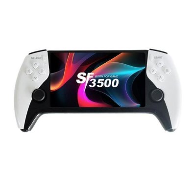  NEOZHOU SF3500 Console de jeu portable &eacute;cran 5 pouces 64 Go 20 000 jeux r&eacute;tro sortie TV FHD