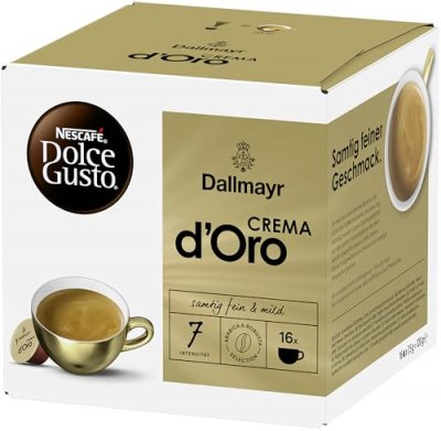 NESCAFé DOLCE GUSTO Nescafe Dolce Gusto Capsule de caf&eacute; 'Crema d'Oro' - Lot de 2