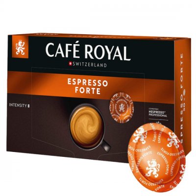 CAFE ROYAL Nespresso Caf&eacute; Royal Espresso Forte pour Nespresso Pro. 50 Capsules