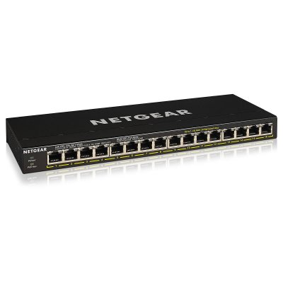 NETGEAR  16-p. Gb poe+ unmgd switch 183w flexpoe noir