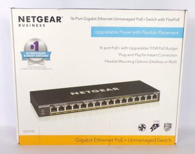 NETGEAR  GS316P - commutateur - 16 ports - non gere