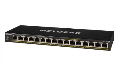 NETGEAR  GS316P - commutateur - 16 ports - non gere