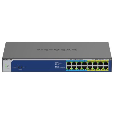 NETGEAR  GS516UP Non-g&eacute;r&eacute; Gigabit Ethernet GS516UP-100EUS