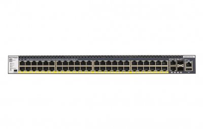 NETGEAR  M4300-52G-PoE+ (1000W) Switch Niv3 48 Gigabit PoE+ & 4 10G