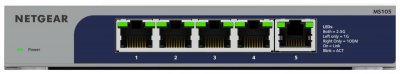 NETGEAR  MS105-100EUS commutateur r&eacute;seau Non-g&eacute;r&eacute; 2.5G MS105-100EUS