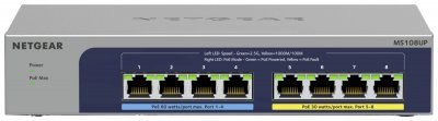 NETGEAR  MS108UP Non-g&eacute;r&eacute; 2.5G Ethernet MS108UP-100EUS