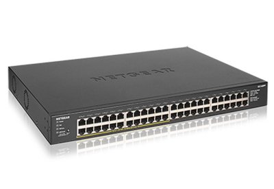 NETGEAR   48-port gb unmanaged poe+ switch noir