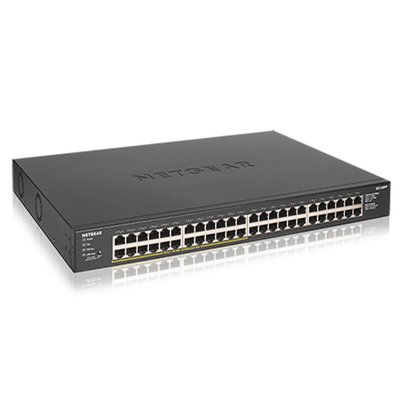 NETGEAR   48-port gb unmanaged poe+ switch noir