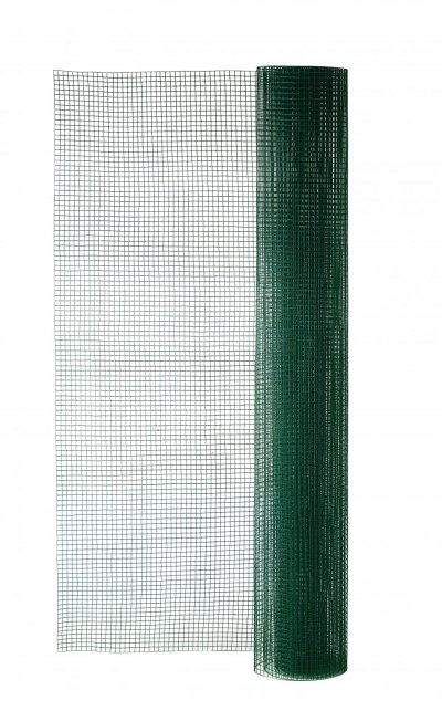 CENTRALE BRICO Netlon - Grillage Carre Plastifie 12.7mm - 1.5x5m Vert