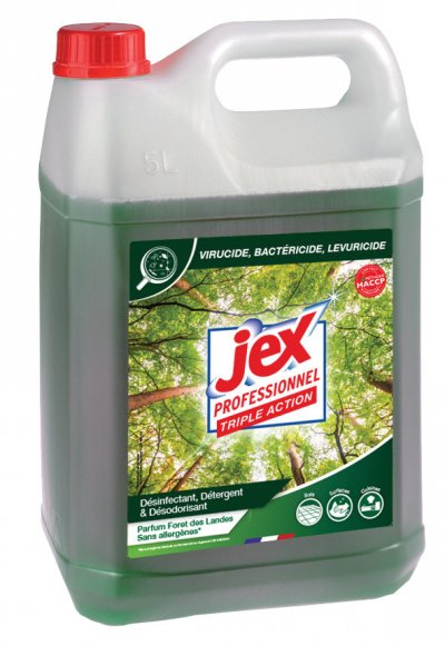 JEX Nettoyant d&eacute;sinfectant  Express pin des Landes - Bidon de 5 litres
