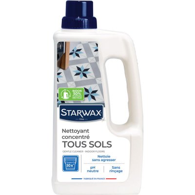 STARWAX Nettoyant doux sol int&eacute;rieurs  1L