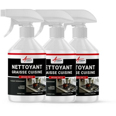 ARCANE INDUSTRIES NETTOYANT GRAISSES ET SUIES - Hotte Insert BBQ Barbecue Chemin&eacute;e Vide-ordures -
