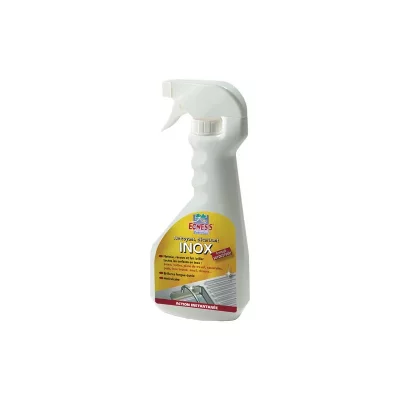ECNESS Nettoyant Inox et chromes &eacute;viers et hottes pistolet 500 ml 