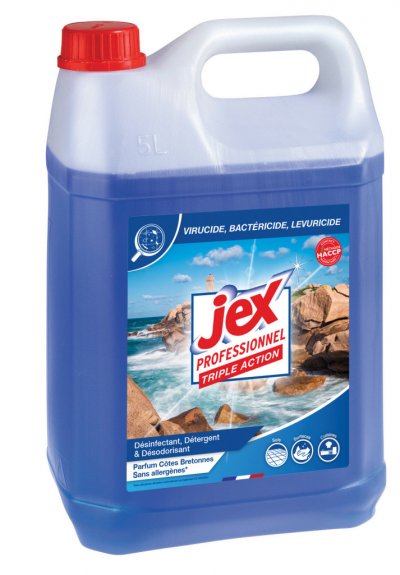 JEX Nettoyant  desinfectant parfum cotes bretonnes - bidon 5 litres