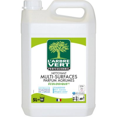ARBRE VERT Nettoyant multi-surfaces &eacute;cologique - 5 litres 