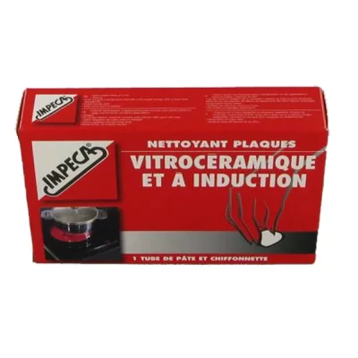 IMPECA Nettoyant plaques vitroc&eacute;ramiques et &agrave; induction tube 50 ml 