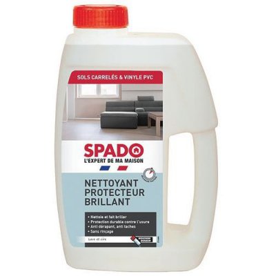 SPADO EXPERT DE MA MAISON Nettoyant protecteur brillant carrelage PVC - 1L