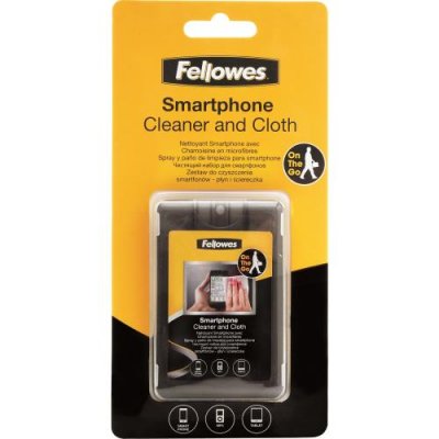 FELLOWES Nettoyant Smartphone  avec Chamoisine en Microfibres
