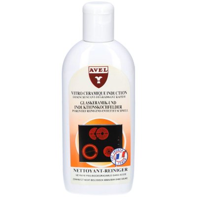 AVEL Nettoyant sp&eacute;cial pour plaques vitroc&eacute;ramique et induction - 250 mL