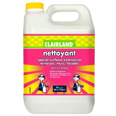 CLAIRLAND Nettoyant sp&eacute;cial surfaces ext&eacute;rieures  5L