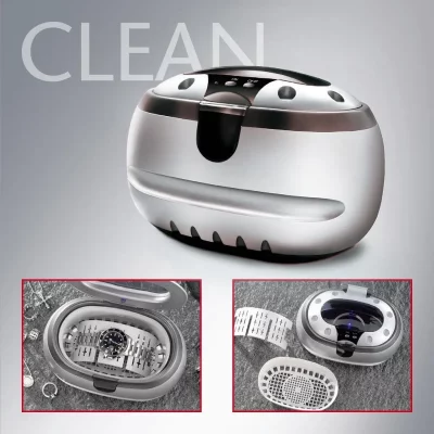 CASO Nettoyeur &agrave;&nbsp; ultrasons 50 W 0.6 l  Ultrasonic Clean CD-2800