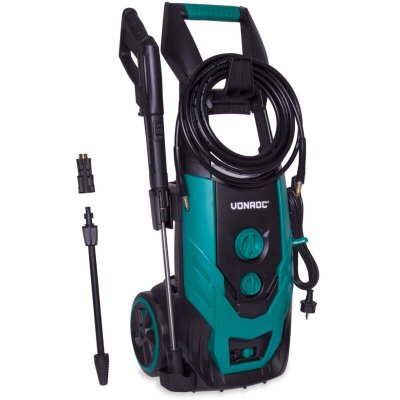 VONROC Nettoyeur haute pression v22-1 - 2200w - 170 bar - tuyau de 8m, buses et ccessoires inclus
