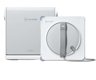ECOVACS Nettoyeur vitre  Winbot W2s Omni Blanc Argent