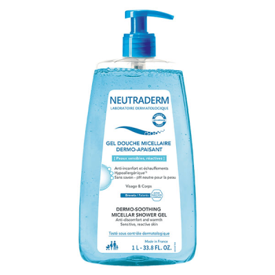 NEUTRADERM  Gel Douche Micellaire Dermo-Protecteur 1L