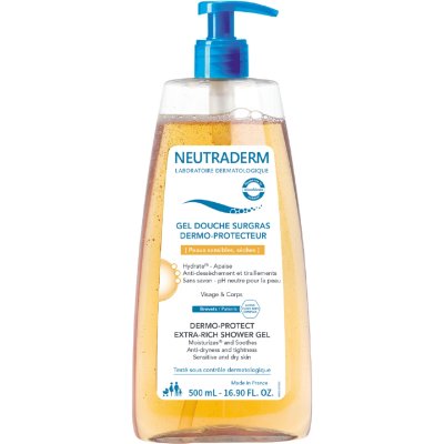 NEUTRADERM  Gel douche surgras dermo-protecteur flacon pompe 500ml
