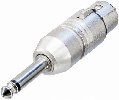 NEUTRIK  - Adaptateur audio - XLR3 femelle pour jack mono m&acirc;le