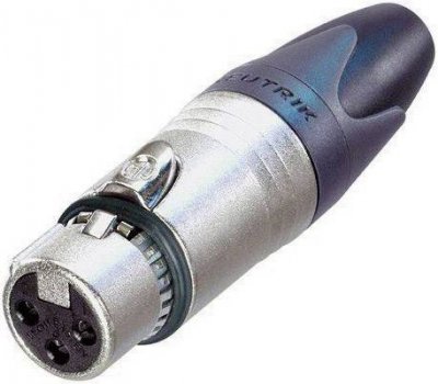 NEUTRIK  NC3FXX-EMC - 3-pol XLR Connecteur femelle - Connecteur XLR 3 pol.